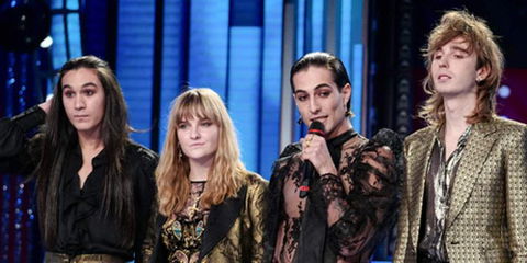 Eurovision 2021: Maneskin, foto e video delle prove di Zitti e Buoni preview
