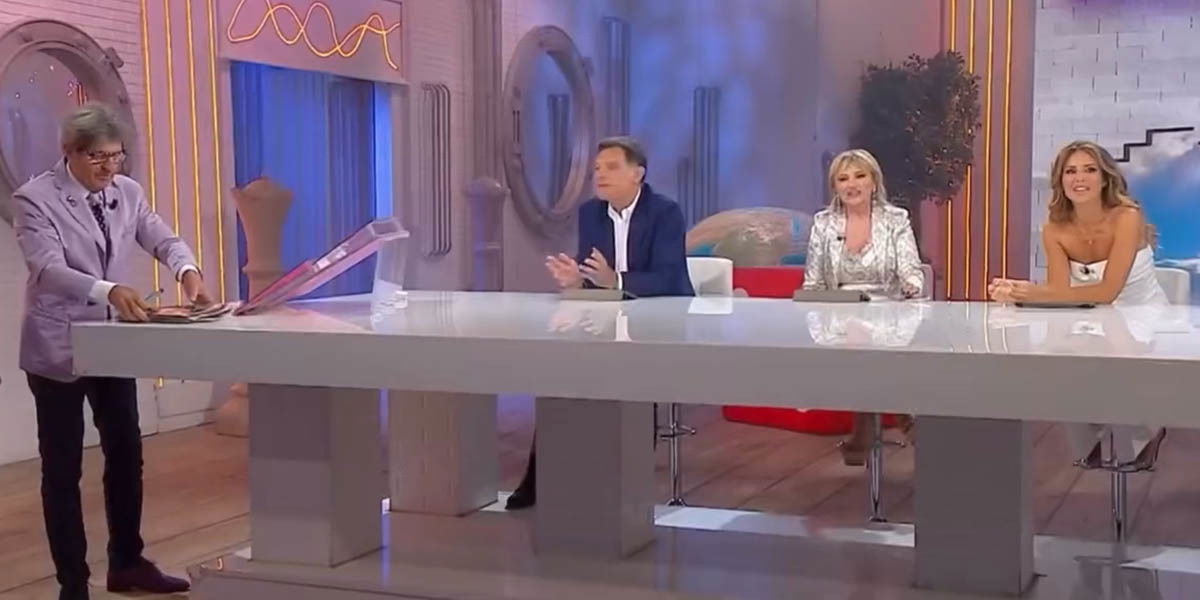 UnoMattina In Famiglia: Timperi litiga con Ippoliti (che prende tutto e se ne va), il video article-post