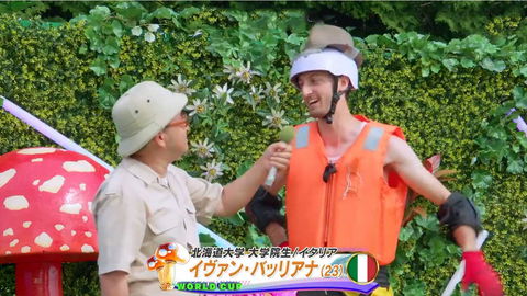 Un italiano a Takeshi’s Castle 2023: l’intervista al concorrente Ivan Balliana preview