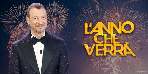 L’Anno che Verrà 2024: Amadeus e gli ospiti del Capodanno di Rai1 preview