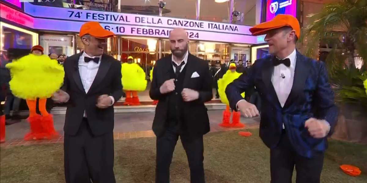John Travolta contro Sanremo 2024: negata la liberatoria sul Ballo del Qua Qua article-post