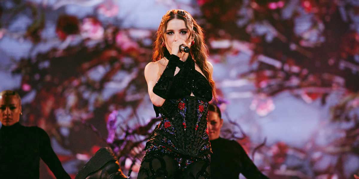Eurovision 2024: Angelina Mango cambia look, le immagini dalla seconda prova in studio article-post