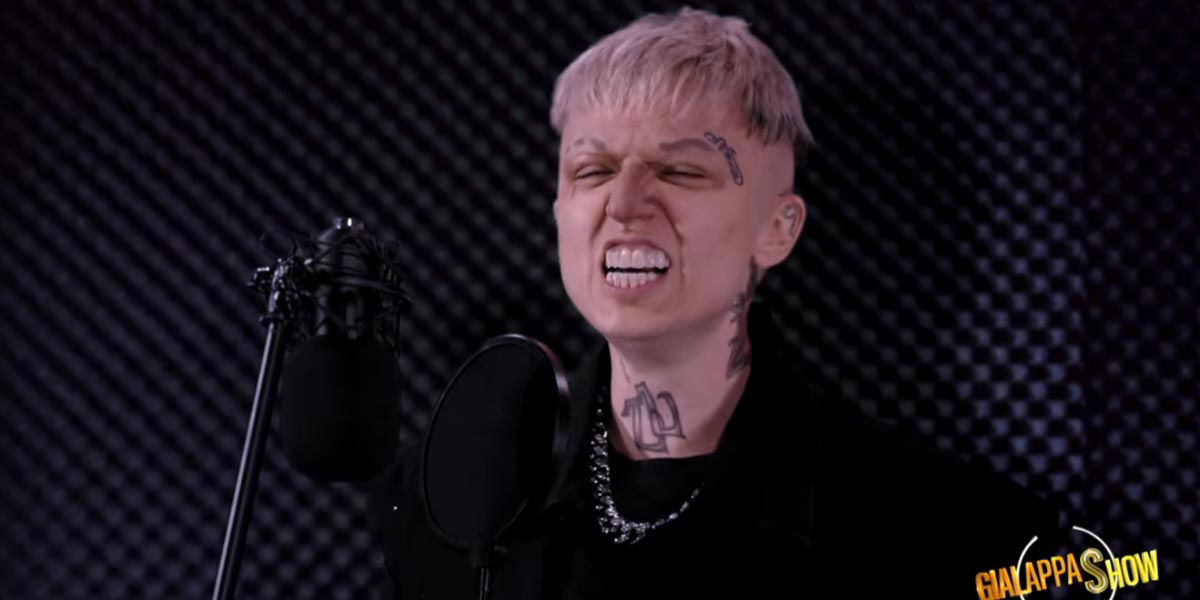 Lazza non ha gradito la sua parodia al Gialappashow di Brenda Lodigiani article-post