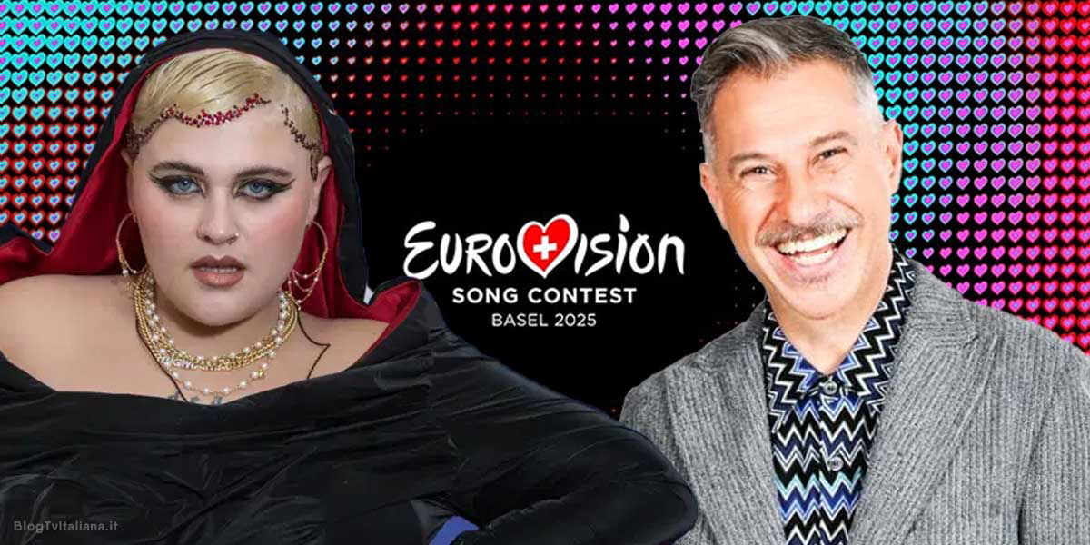 Eurovision 2025: Gabriele Corsi e BigMama al commento in italiano su Rai1 e Rai2 article-post