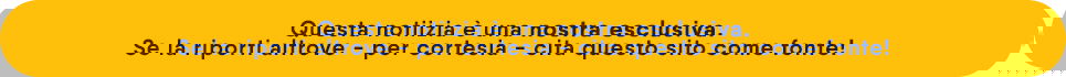 Sticker notizie esclusiva HD