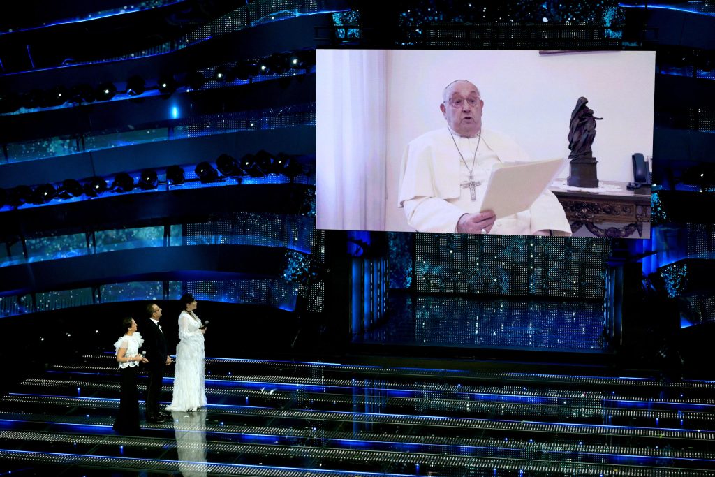 Papa Francesco Sanremo 2025