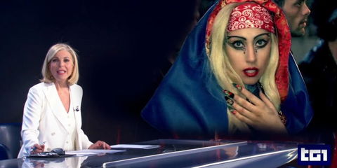 Gaffe del TG1: ‘Judas di Lady Gaga è una canzone sulla Pasqua’ preview