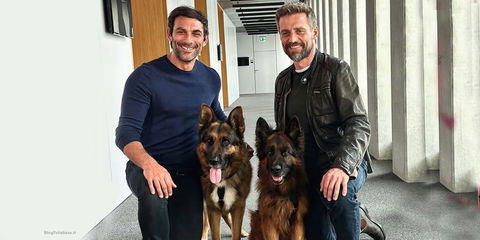 Francesco Arca torna sul set del Commissario REX (per la tv polacca) preview