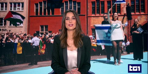 TG1 e l’insolito servizio promozionale per Israele a Eurovision 2025 preview