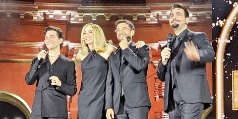 Il Volo: anche Lorella Cuccarini conduttrice per Tutti per Uno – Viaggio nel Tempo preview