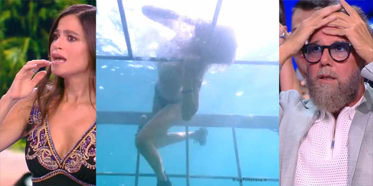 L’Isola dei Famosi: Loredana Cannata incastrata in apnea, il video della tragedia sfiorata article-post