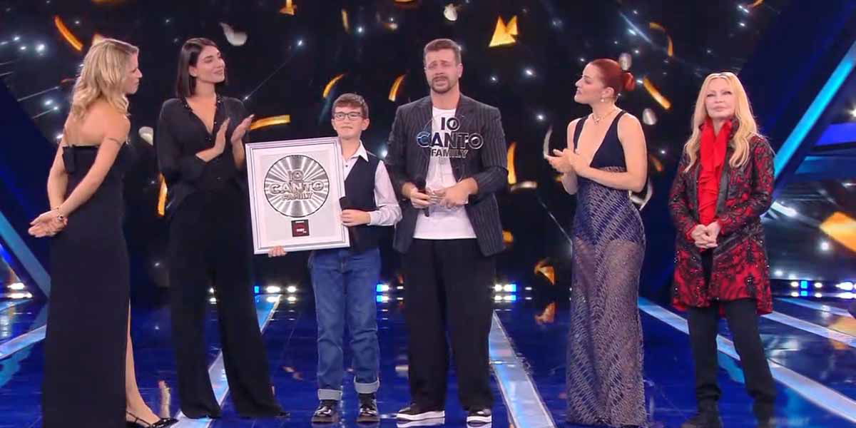 Io Canto Family 2025: i vincitori sono Matteo Verga e papà Mario article-post