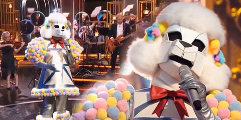 Il Cantante Mascherato è riapparso su Rai3 a Splendida Cornice preview