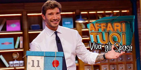 Affari Tuoi – Viva gli Sposi: De Martino in prima serata con coppie di pacchisti preview