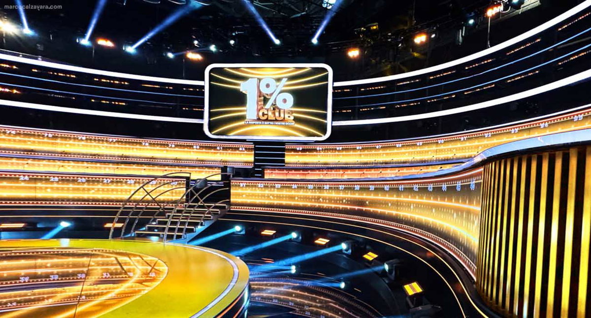1% Club Italia: online le foto della mega scenografia di Michelle Hunziker article-post