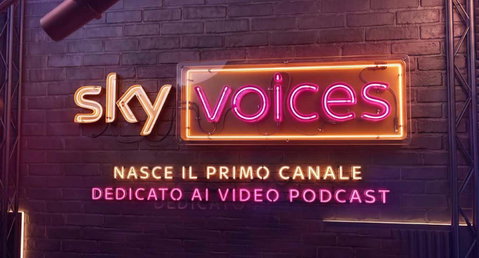 Sky Italia lancia Sky Voices: primo canale tv di soli video podcast preview