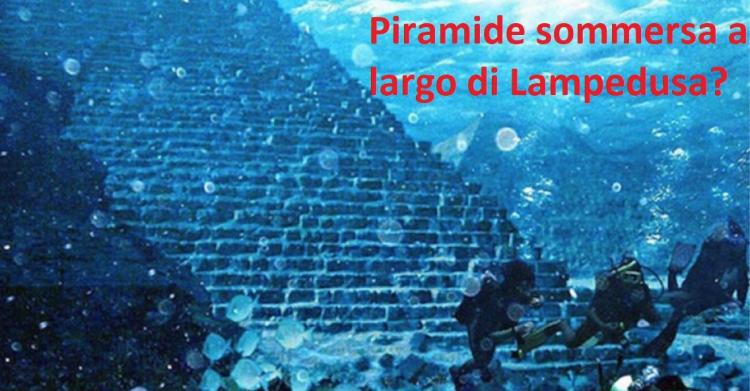 Piramide sommersa a largo di Lampedusa