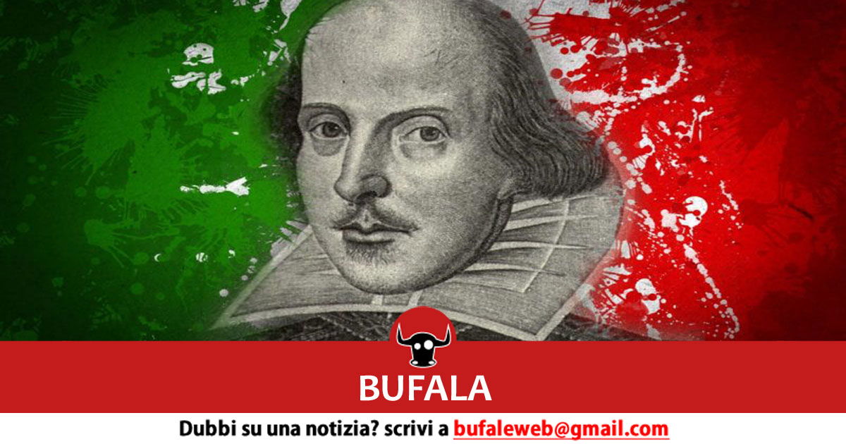 Bufala Ufficiale Shakespeare Nacque A Messina Rinvenuto L Atto Di Nascita Dello Scrittore Risolta La Questione Dei Natali Del Genio Inglese Bufale Net Bufale