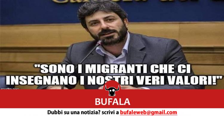 "Sono i migranti che ci insegnano i nostri veri valori"