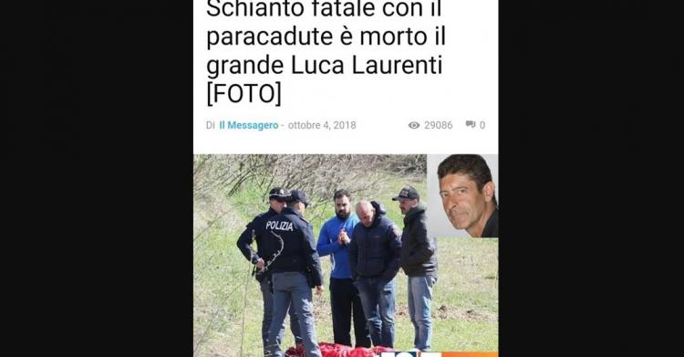 Luca Laurenti morto