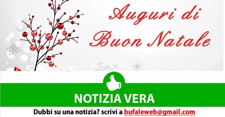 auguri di buon Natale 2018