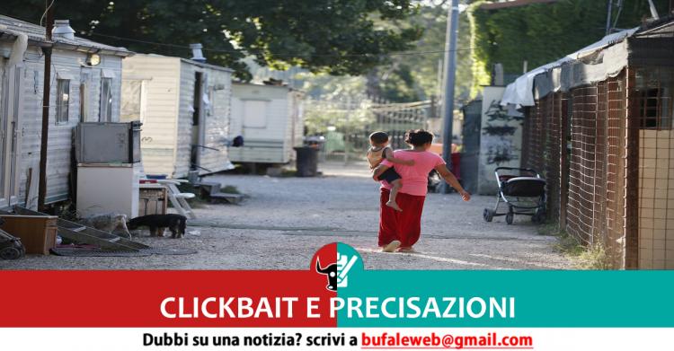 Precisazioni su "giudici ridanno ai rom"