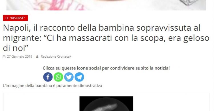Bambino ucciso a Cardito