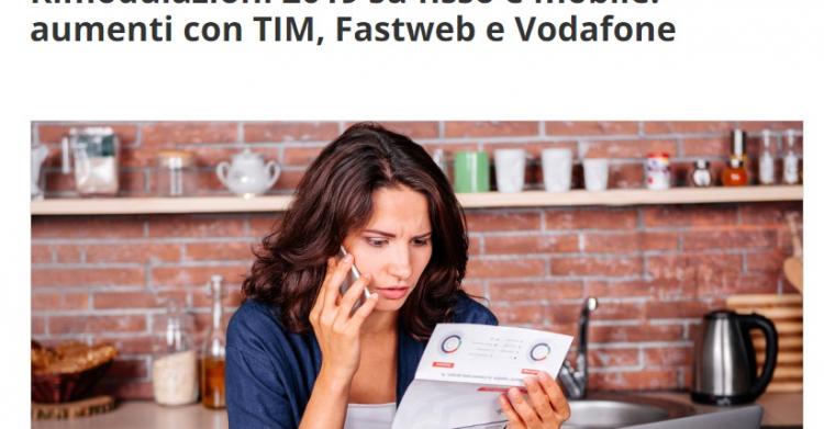 Rimodulazioni Vodafone