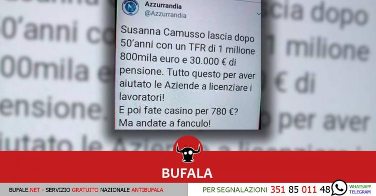 TFR di Susanna Camusso