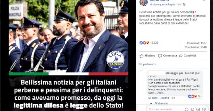 Legittima difesa
