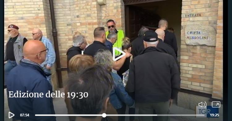 Mussolini a Predappio