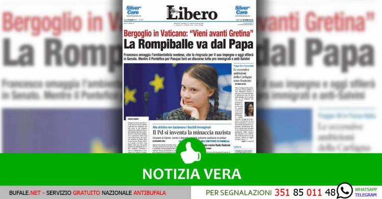 Rompiballe va dal Papa
