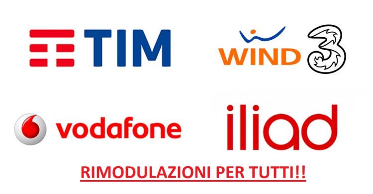 rimodulazioni Vodafone
