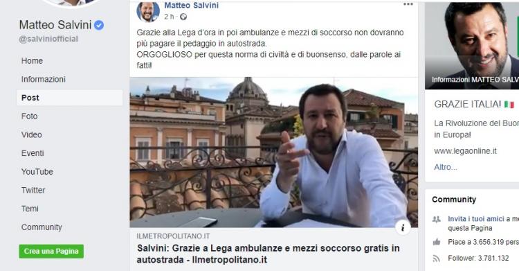 Ambulanze in autostrada gratis