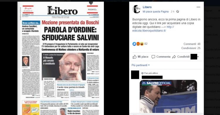 Feltri su Camilleri