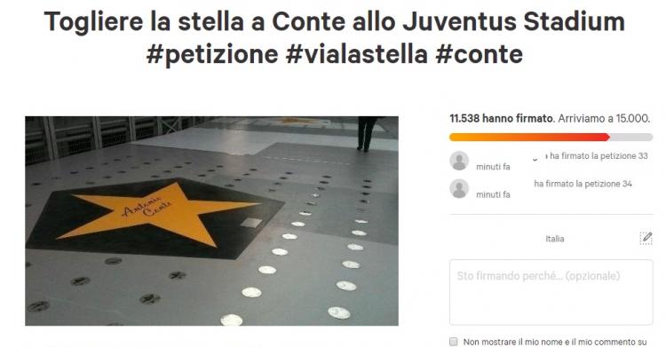 Petizione contro Antonio Conte