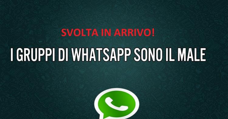 Gruppi WhatsApp