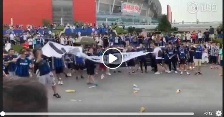 Scontri tifosi Inter e Juve