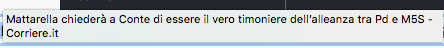 Il tooltip incriminato