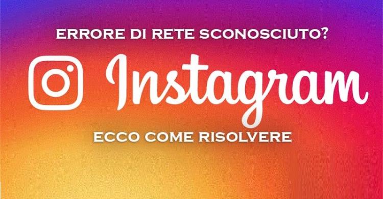 Problemi Instagram