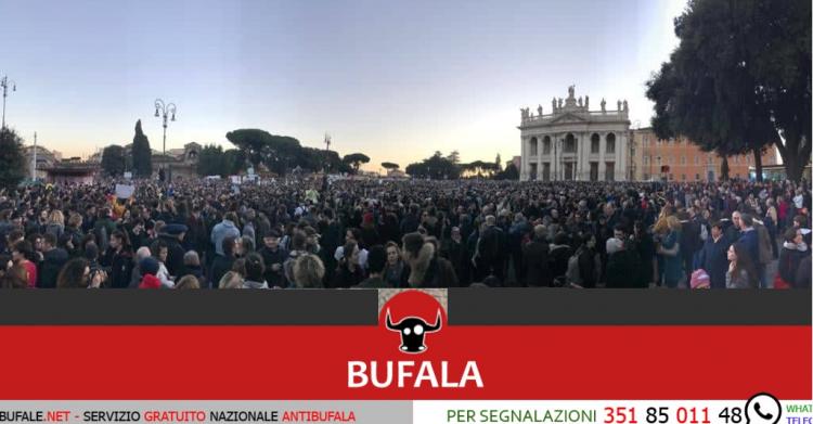 Manifestazione sardine