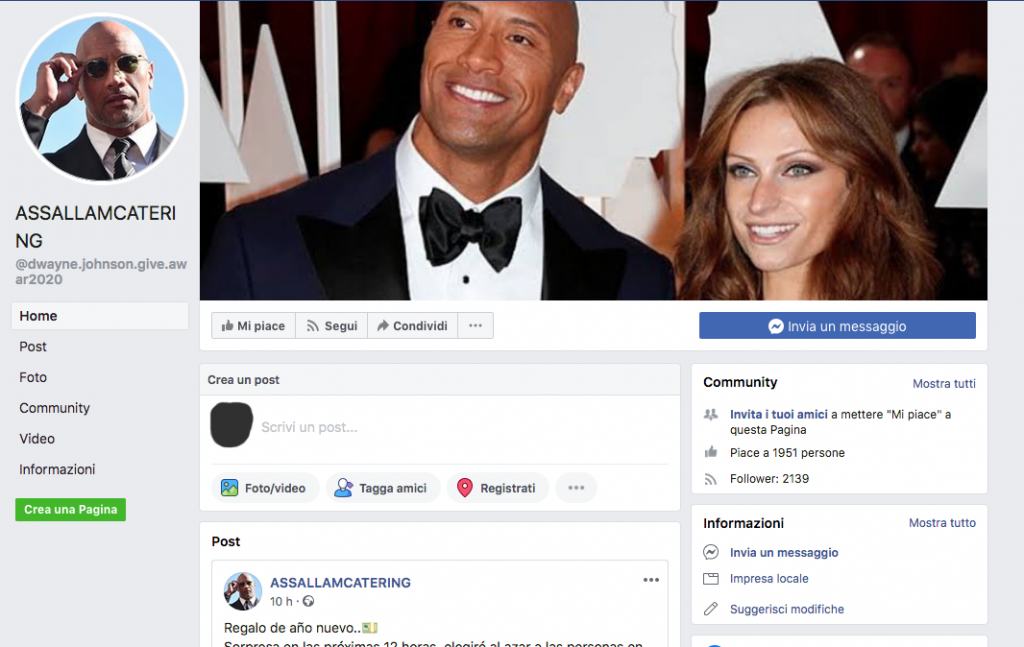 Condividi perché Dwayne Johnson regala milioni
