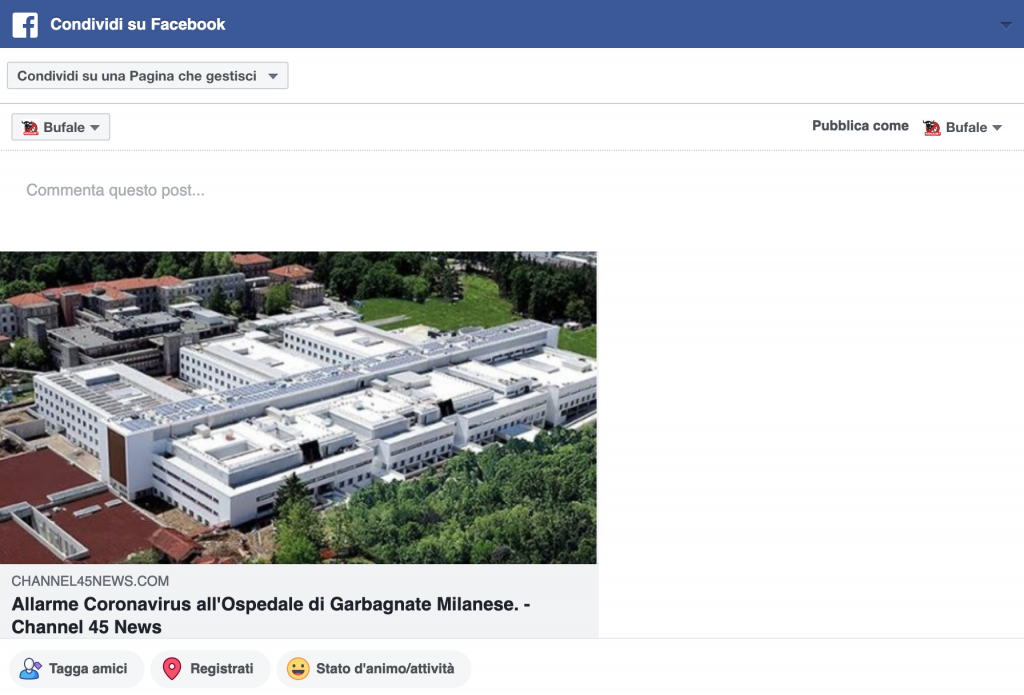 "Allarme Coronavirus all’Ospedale di Garbagnate Milanese"