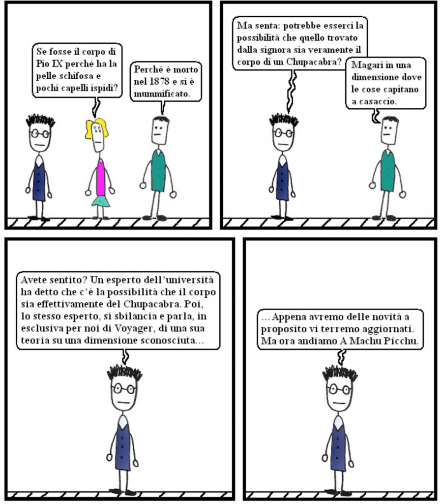 Che vi riportiamo