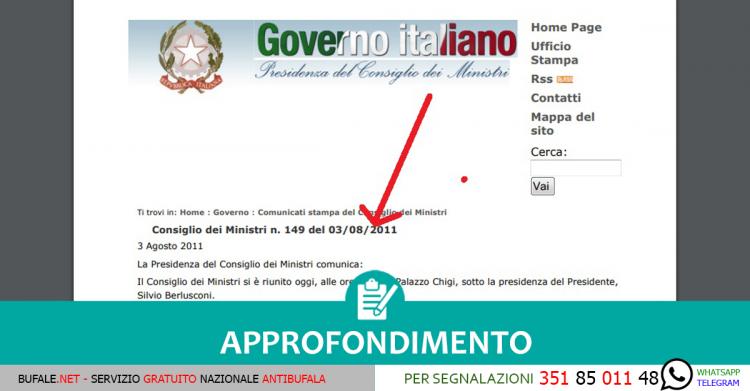 3 agosto 2011