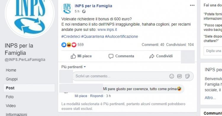 INPS per la Famiglia