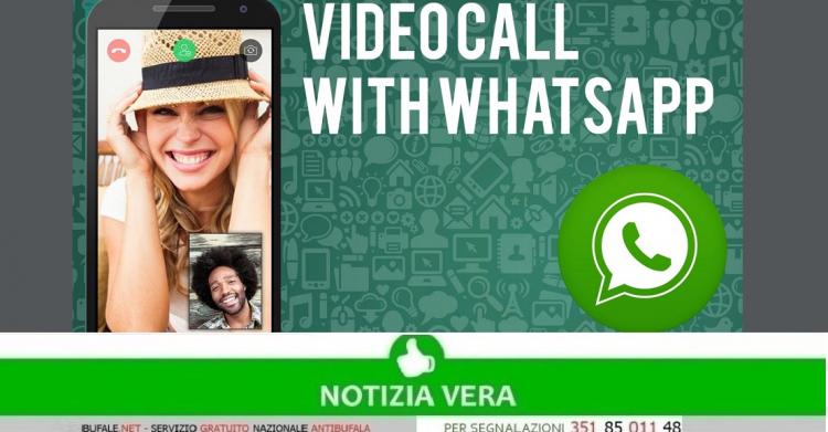 Videochiamate WhatsApp