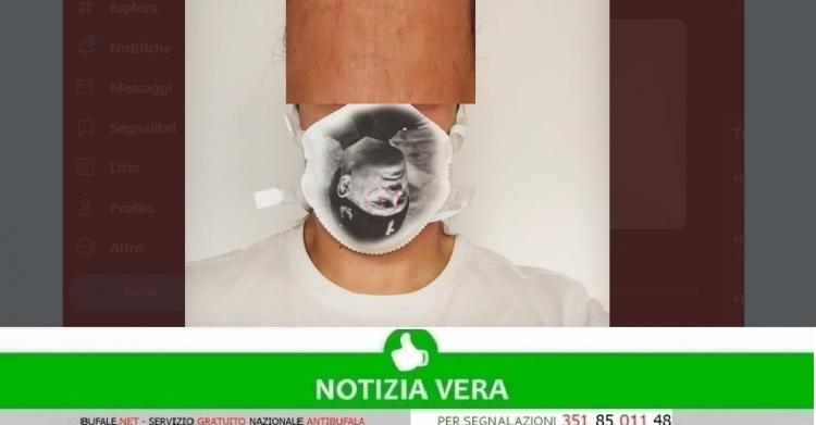 Mascherine con Duce