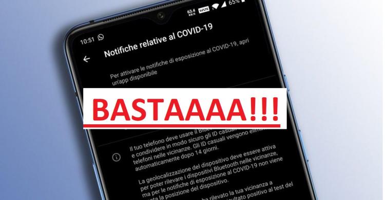 notifiche di esposizione