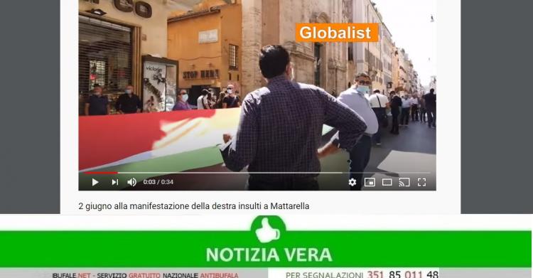 Insulti a Mattarella